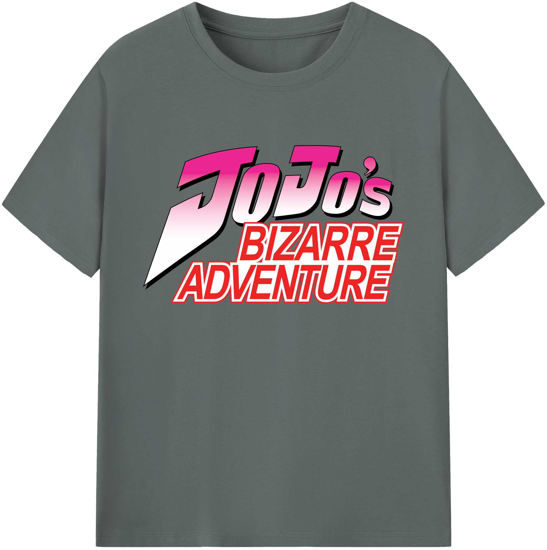 （画像用） ジョジョの奇妙な冒険 JoJo's Bizarre Adventure 綿100％ メンズ半袖Tシャツ｜肌触りやわらか＆通気性